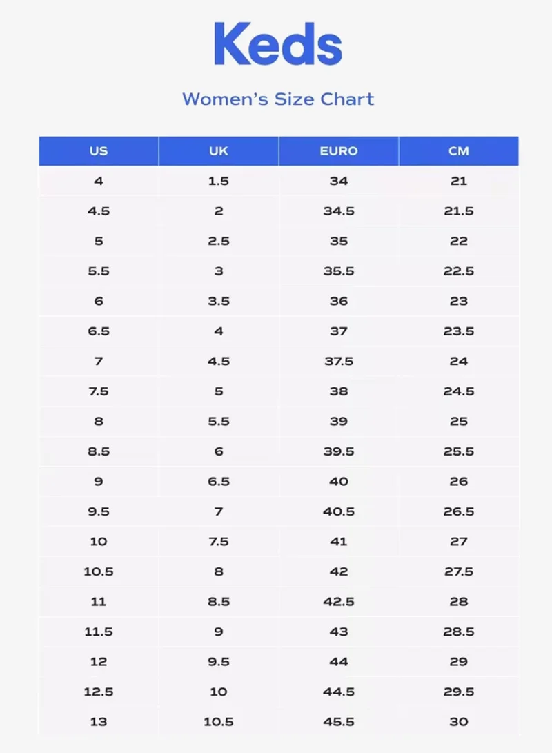 Keds Snow White Keds Women's Center III Slip On Casual Sneaker White for Women | Best Price UAE